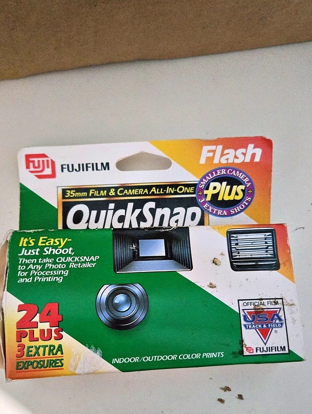 Fujifilm QuickSnap Flash 35mm Disposable Camera Flash 24 Exposures